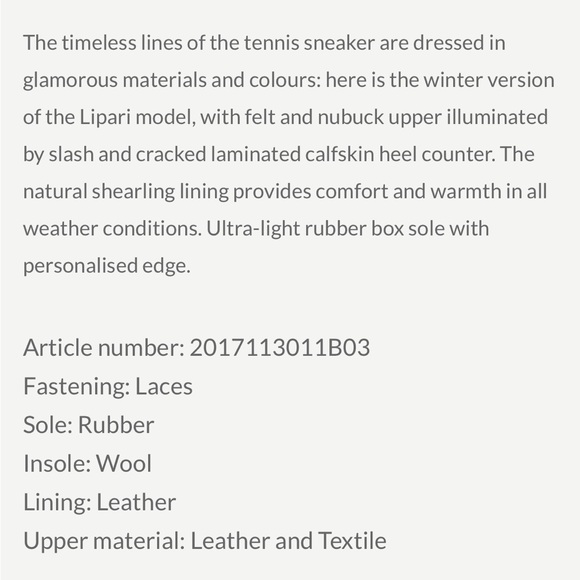 NWT VOILE BLANCHE LIPARI Charcoal Grey Fur Suede and Felt Sneakers - Picture 7 of 16